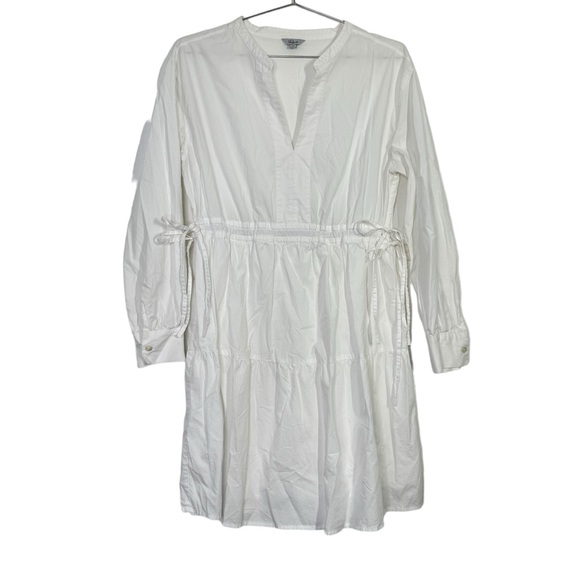 Rails Ivy Dress White Mini Long Sleeve - Picture 3 of 13